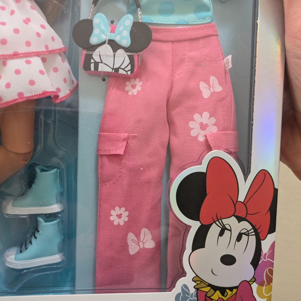 New- Disney ily 4EVER Minnie Mouse Inspired Doll with Pink Outfit - Picture 2 of 6